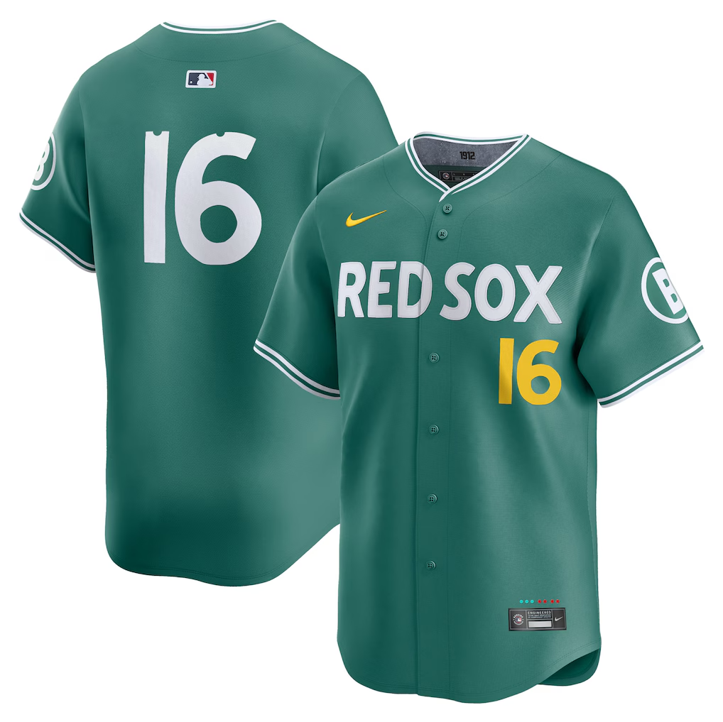 Men's Boston Red Sox Jarren Duran Green City Connect 2025 Jersey