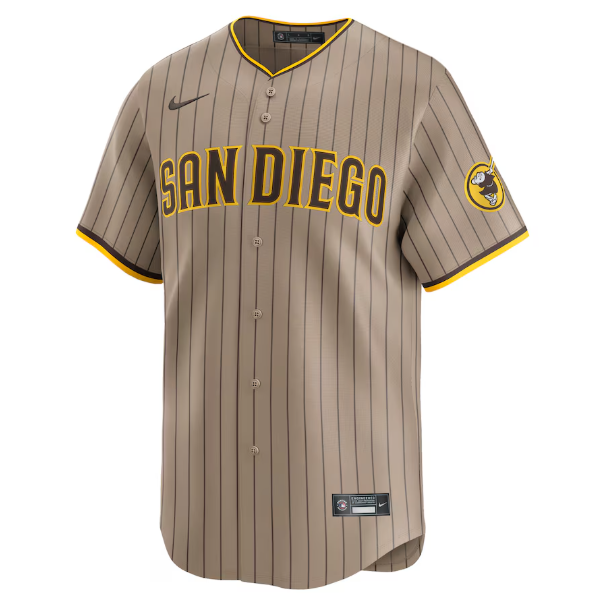 Men's San Diego Padres Fernando Tatis Jr. Khaki Player Jersey