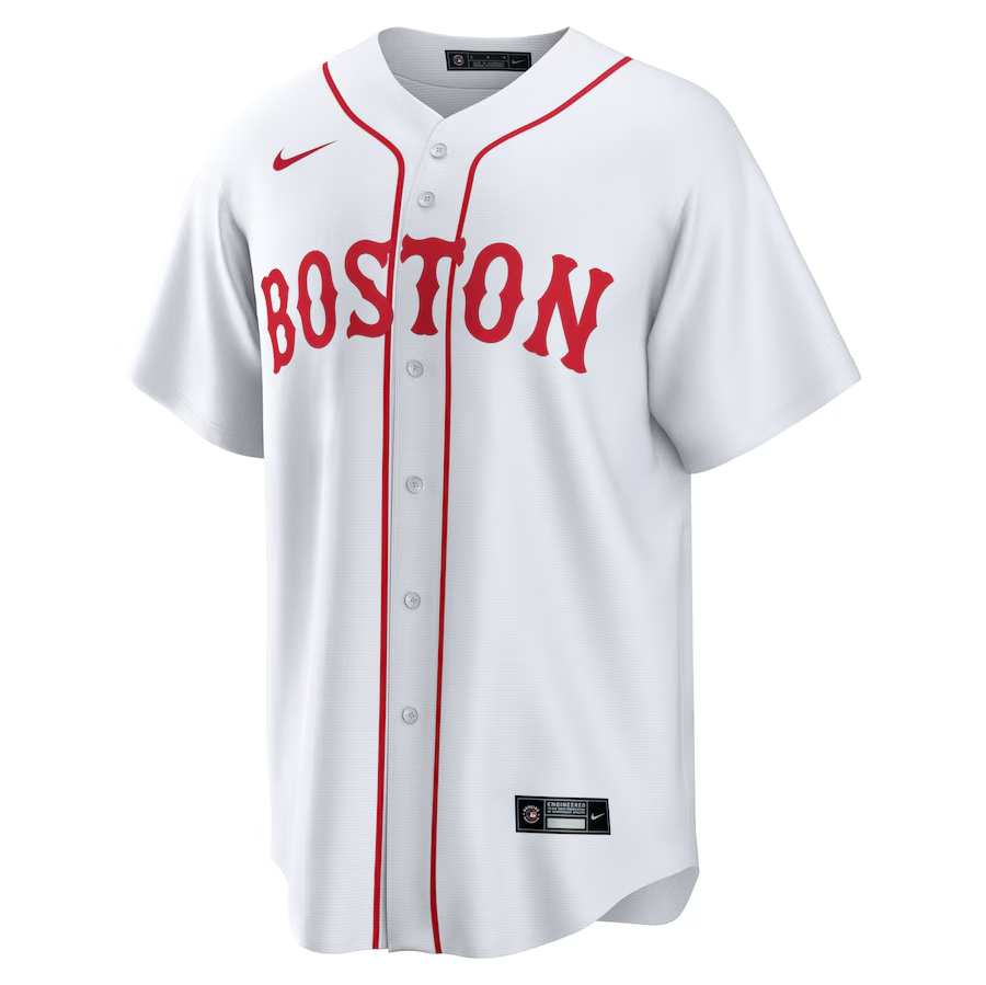 Men's Boston Red Sox Rafael Devers White Home Player Jersey