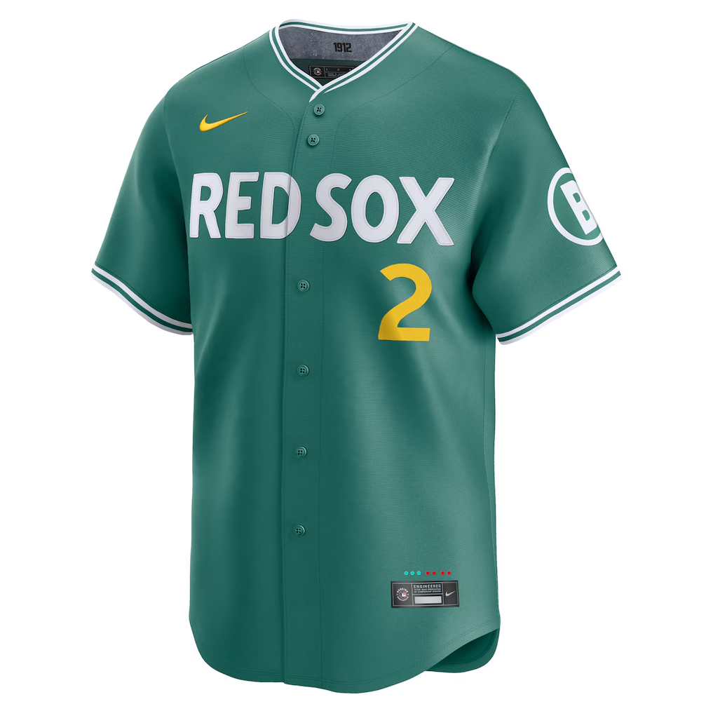 Men's Boston Red Sox Alex Bregman Green City Connect 2025 Jersey