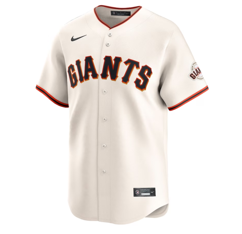Men's San Francisco Giants Cream Home Limited Jersey
