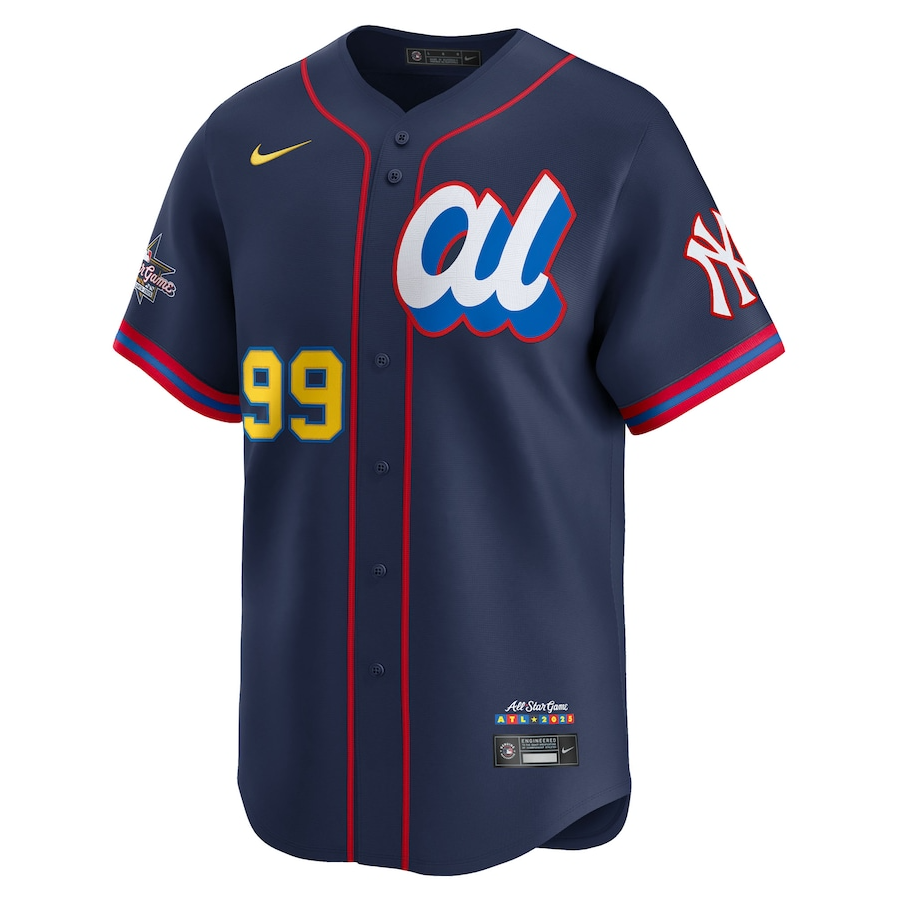 Men's American League Aaron Judge Navy All-Star 2025 Edition Limited Player Jersey