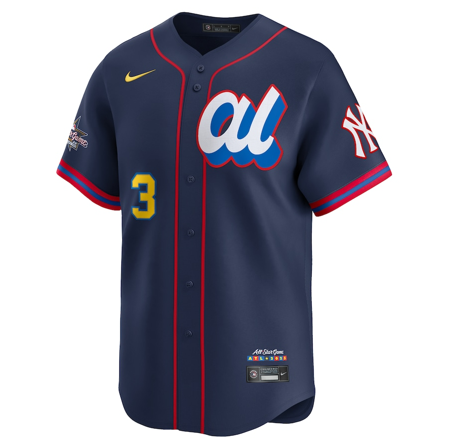 Men's American League Babe Ruth Navy All-Star 2025 Edition Limited Player Jersey