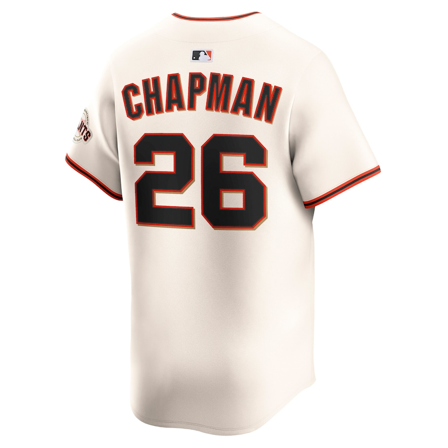 Men's San Francisco Giants Matt Chapman Cream Home Limited Player Jersey