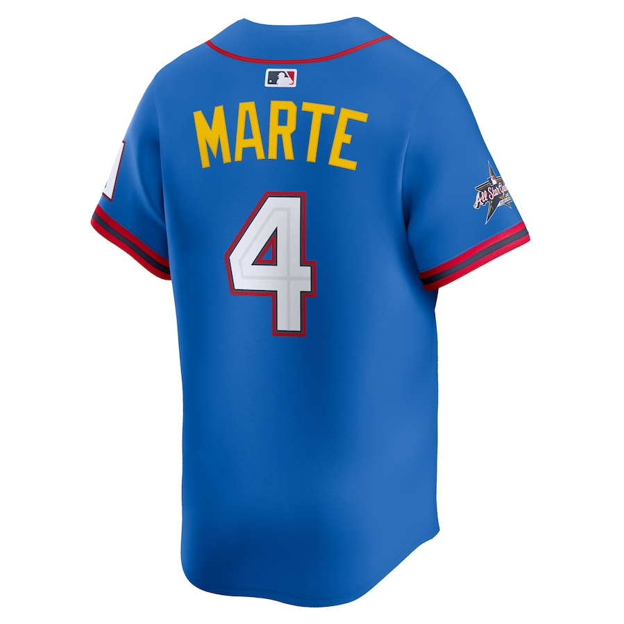 Men's National League Ketel Marte Blue All-Star 2025 Edition Limited Player Jersey