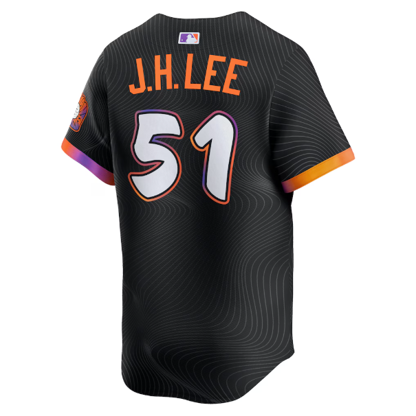 Men's San Francisco Giants Jung Hoo Lee Black 2025 City Connect Limited Jersey