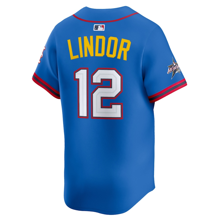 Men's National League Francisco Lindor Blue All-Star 2025 Edition Limited Player Jersey