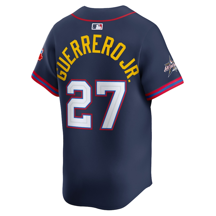 Men's American League Vladimir Guerrero Jr Navy All-Star 2025 Edition Limited Player Jersey