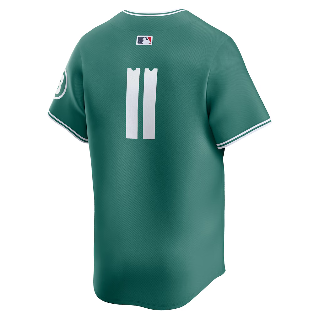 Men's Boston Red Sox Rafael Devers Green City Connect 2025 Jersey