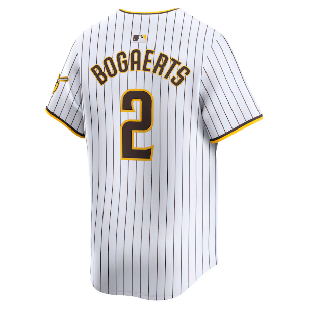 Men's San Diego Padres Xander Bogaerts White Home Player Jersey