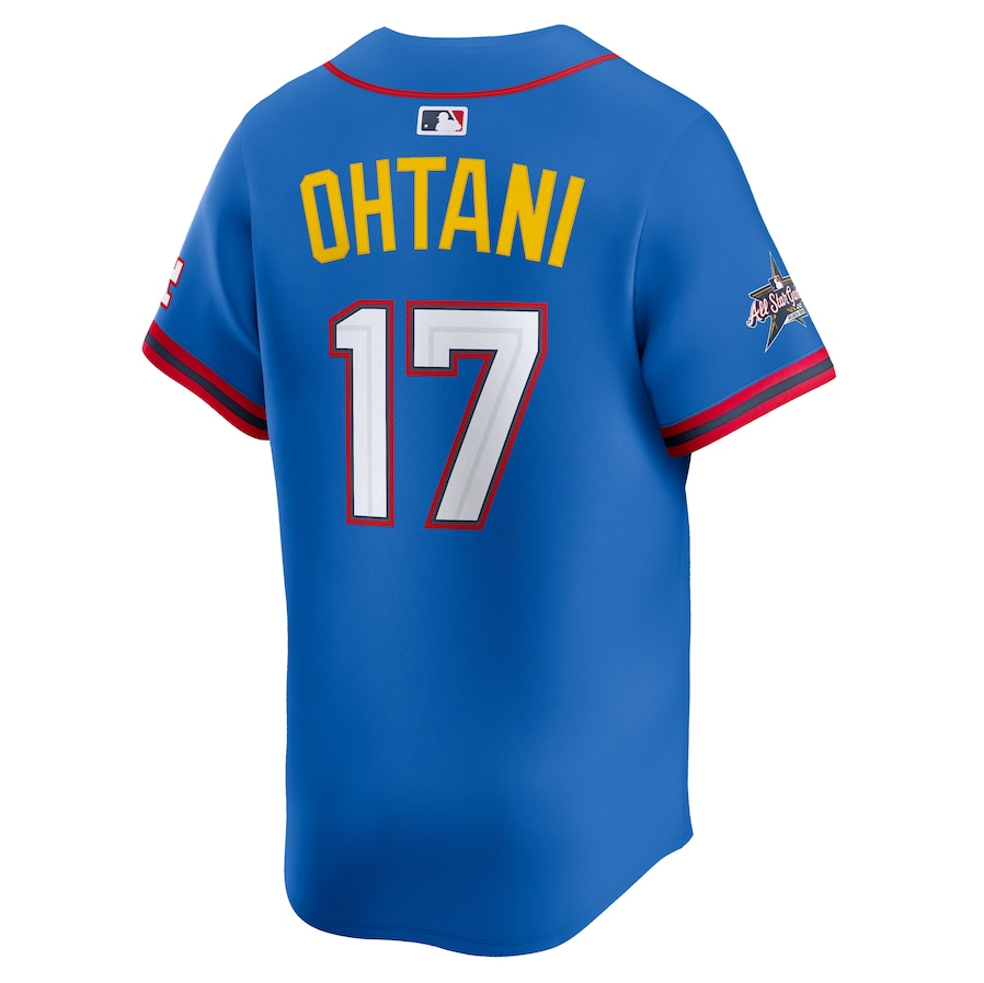Men's National League Shohei Ohtani Blue All-Star 2025 Edition Limited Player Jersey