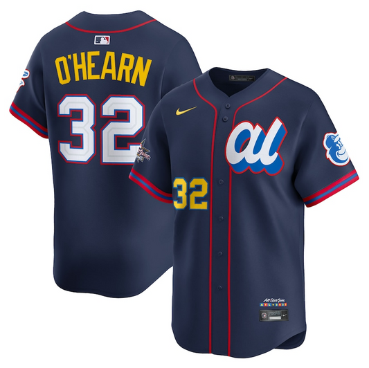 Men's American League Ryan O'Hearn Navy All-Star 2025 Edition Limited Player Jersey