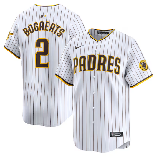 Men's San Diego Padres Xander Bogaerts White Home Player Jersey