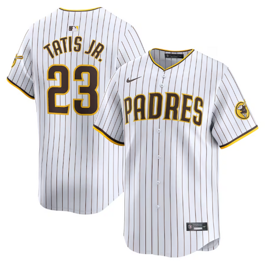 Men's San Diego Padres Fernando Tatis Jr. White Home Player Jersey