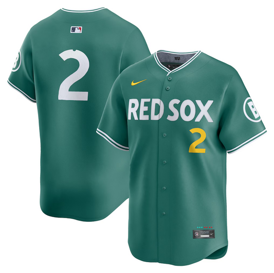 Men's Boston Red Sox Alex Bregman Green City Connect 2025 Jersey