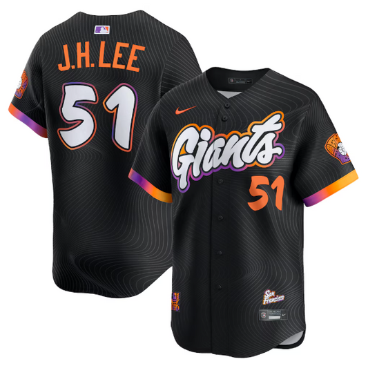 Men's San Francisco Giants Jung Hoo Lee Black 2025 City Connect Limited Jersey