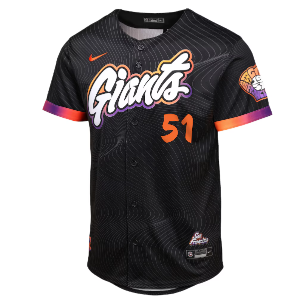 Youth San Francisco Giants Jung Hoo Lee Black 2025 City Connect Limited Jersey