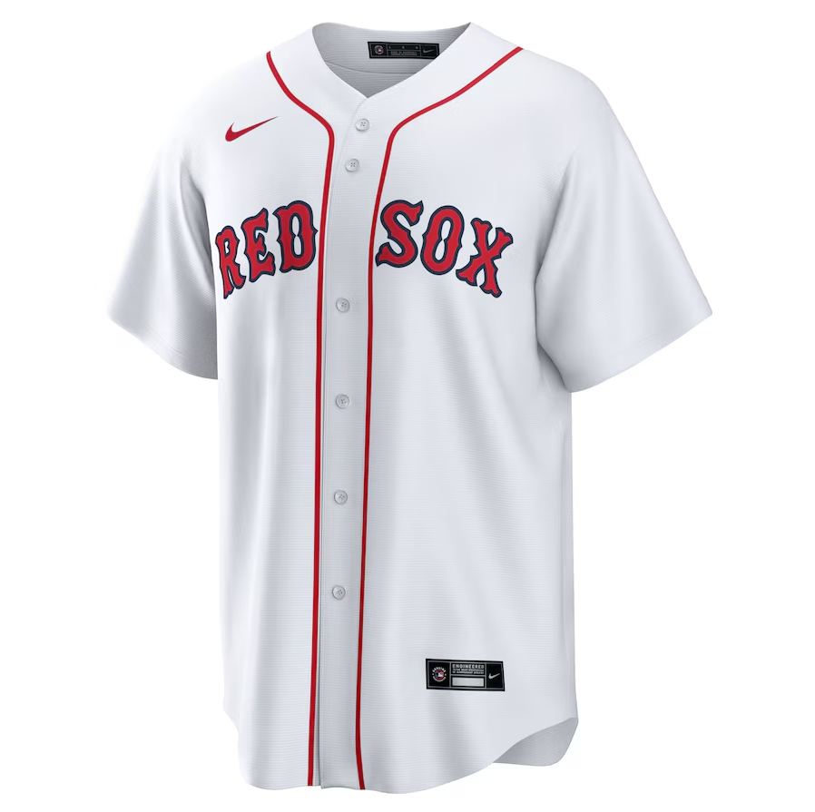 Men's Boston Red Sox Ceddanne Rafaela White Home Player Jersey